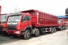 解放 奥威(J5P)重卡 350马力 8X4 自卸车(CA3312P2K2L4T4E)