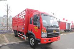解放 赛龙中卡 160马力 4X2 排半仓栅载货车(CA5169XXYPK2L2EA80-1)