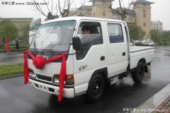 庆铃 五十铃100P 95马力 3.235米双排栏板式轻卡