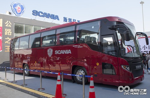 上海国际车展上的斯堪尼亚·海格Touring
