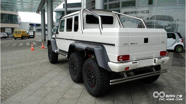 梅赛德斯-奔驰G63 AMG 打造六轮越野皮卡 商用车之家2