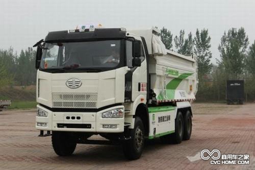 解放J6 U型渣土车2 商用车之家
