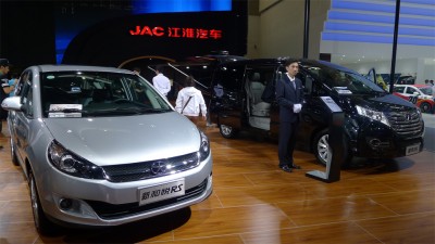 【图集】2014北京车展 江淮MPV 车展热图