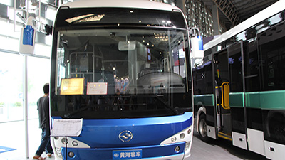 2014上海商用车展 黄海客车 车展热图欣赏