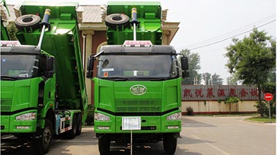 2014款解放 J6P重卡 350马力 6X4 自卸车(CA3250P66K2L2BT1E)
