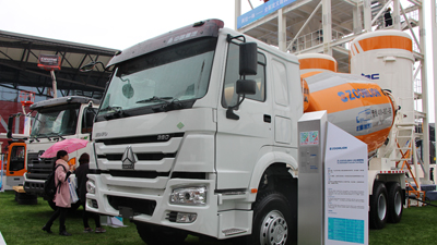 2014宝马展：中联重科ZLJ5253GJBH5 LNG搅拌车