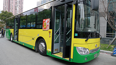 安凯美丽中国行第三季 上海站 HFF6123G03EV-2展车