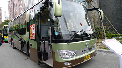 安凯美丽中国行第三季 上海站 HFF6101K10EV展车