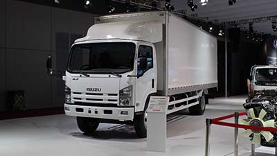 2015上海车展 五十铃 700P 箱式货车
