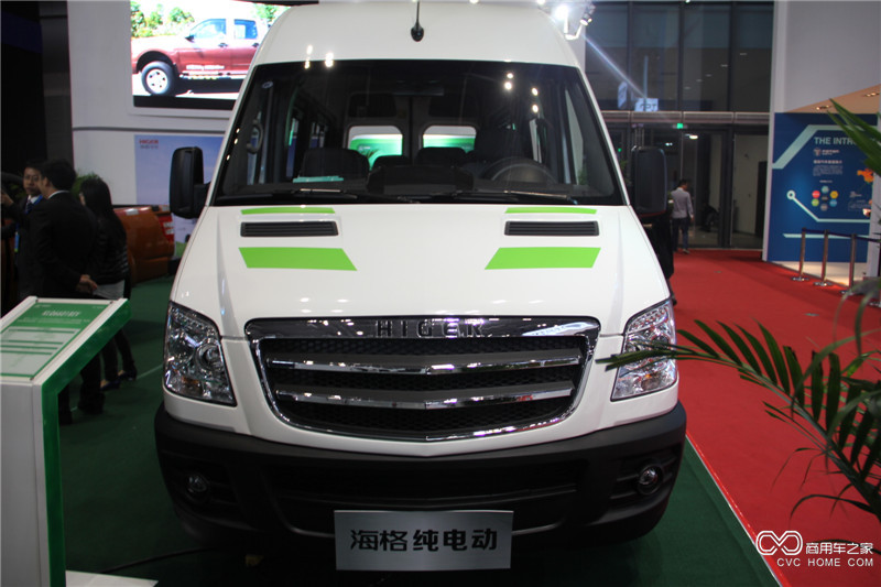 2015上海车展 海格纯电动客车