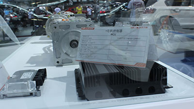2015重庆车展力帆电机控制器MCU