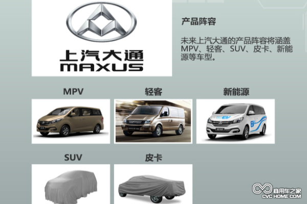 上汽大通家族成员