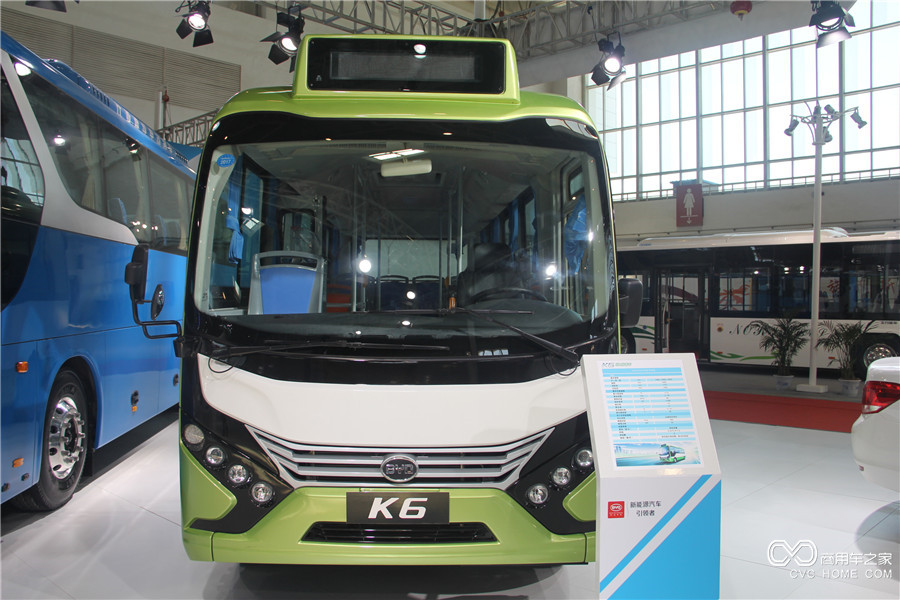2016北京道路运输展 比亚迪K6纯电动客车