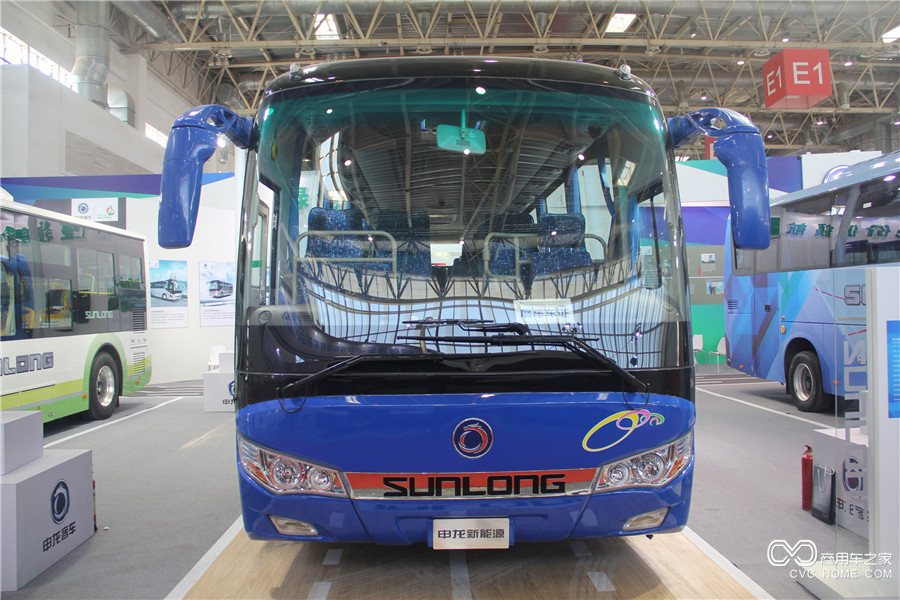2016北京道路运输展 申龙SLK6128纯电动客车
