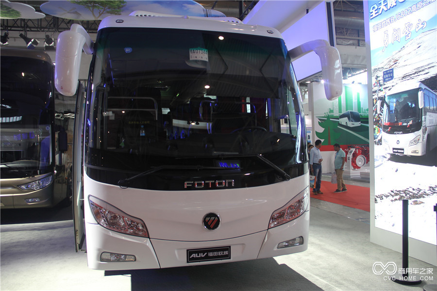 2016北京道路运输展 欧辉BJ6852EVUA纯电动城间客车