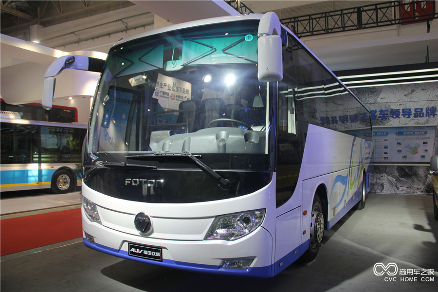 2016北京道路运输展 福田欧辉11米混动城间客车
