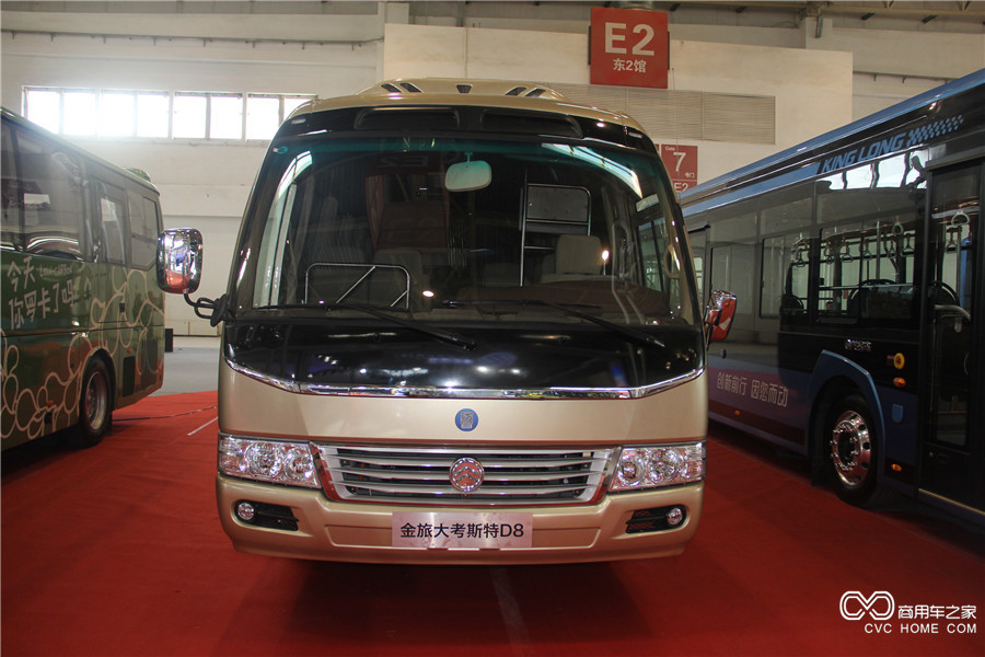 2016北京道路运输展 金旅大考斯特D8纯电动客车