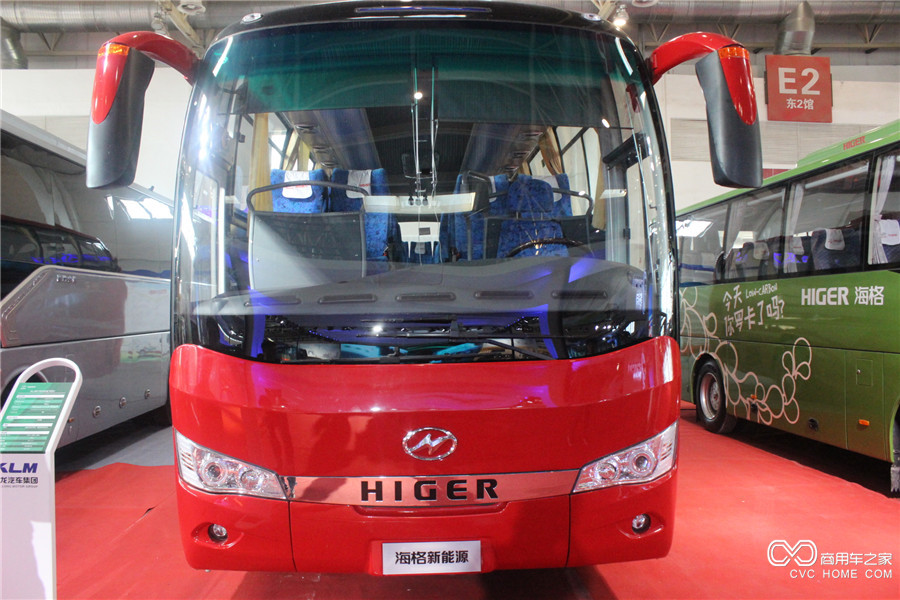 2016北京道路运输展 海格11米混合动力客车