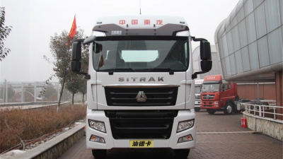 中国重汽 汕德卡SITRAK C7H重卡 400马力 4X2牵引车